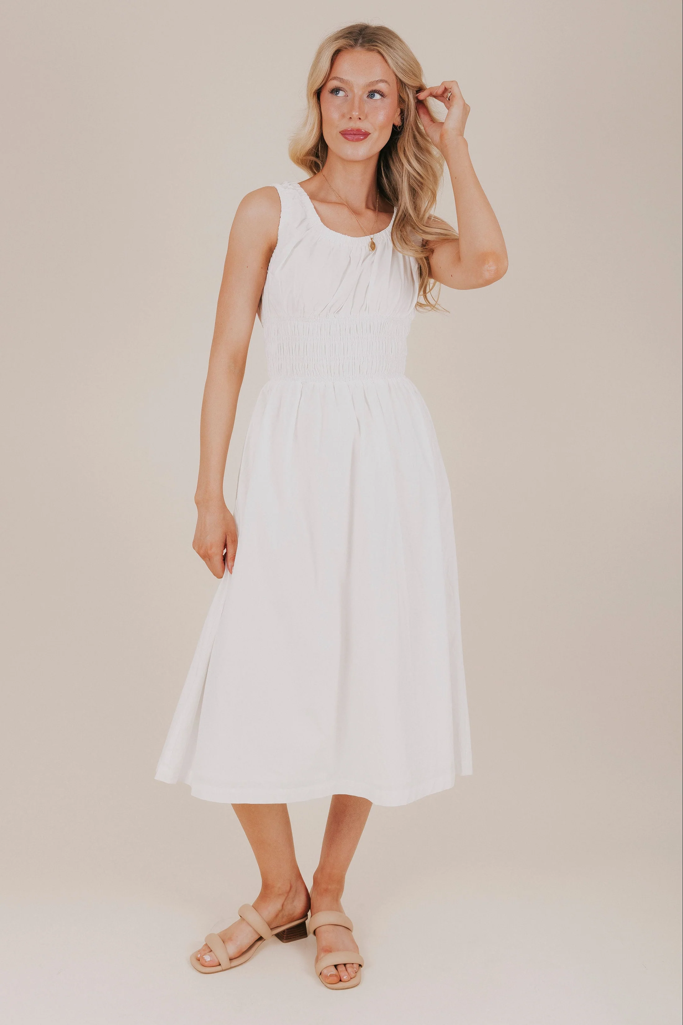 Sun On My Shoulders Dress - 2 Colors! - Image 7