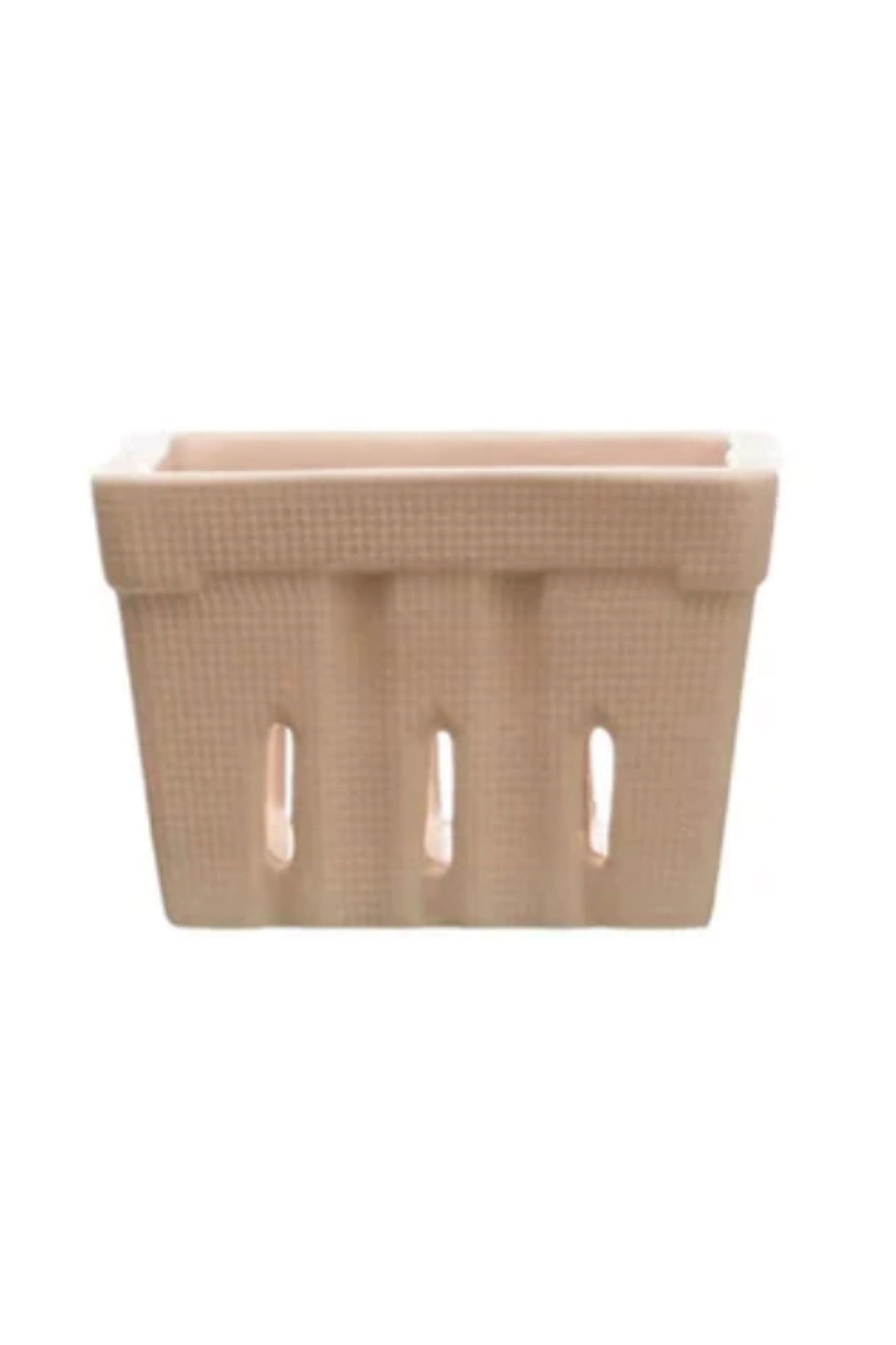 Textured Stoneware Berry Basket - Image 4