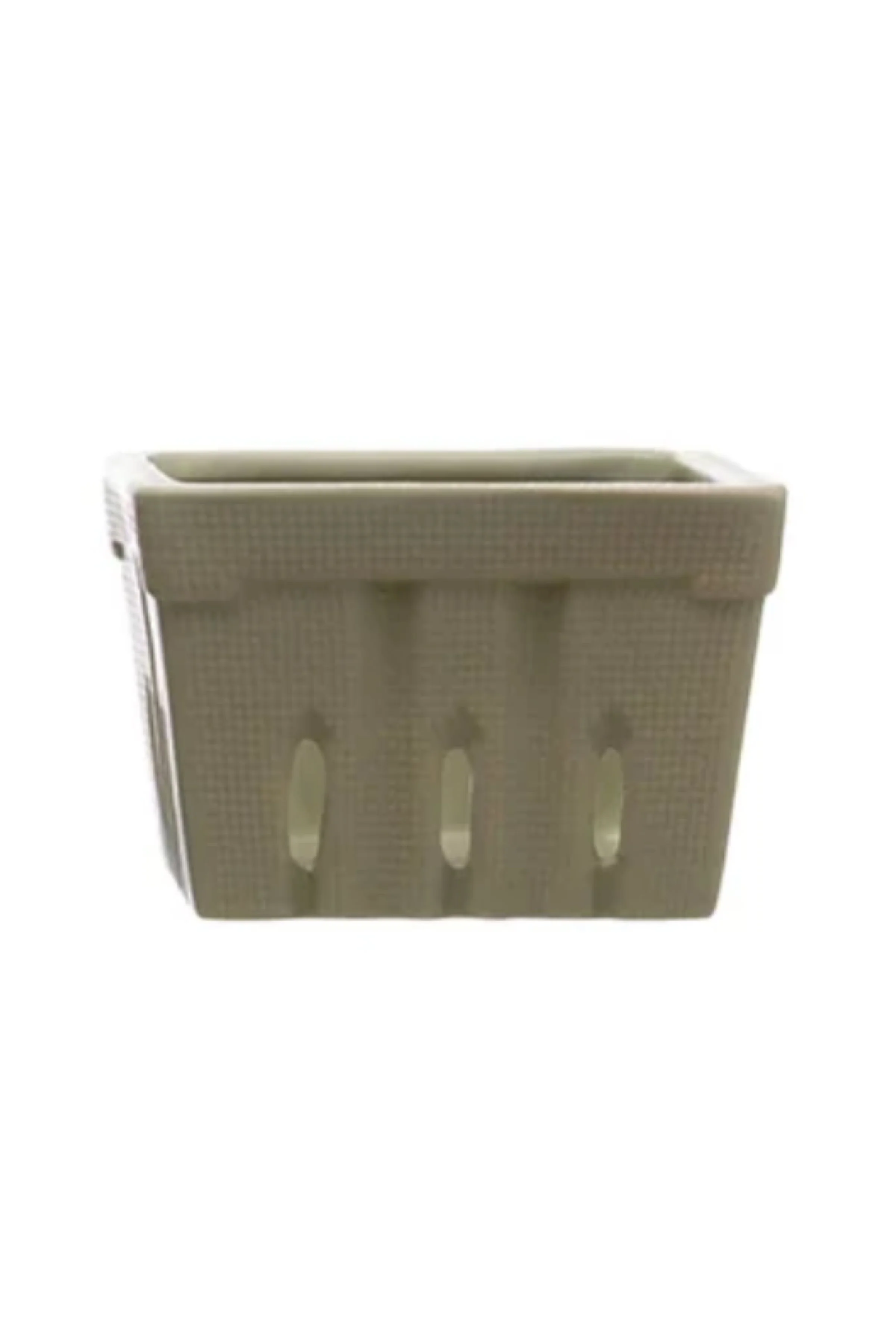 Textured Stoneware Berry Basket - Image 6