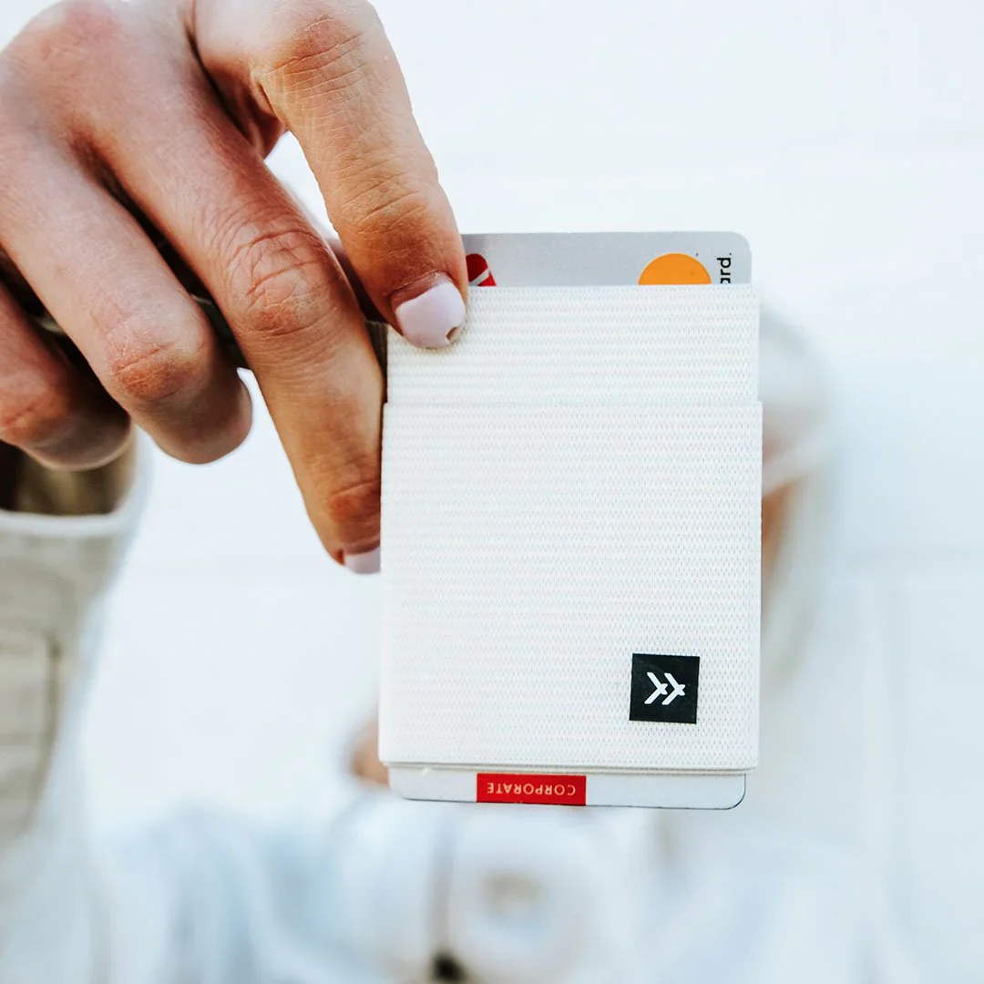 THREAD - Off White Elastic Wallet - Image 2