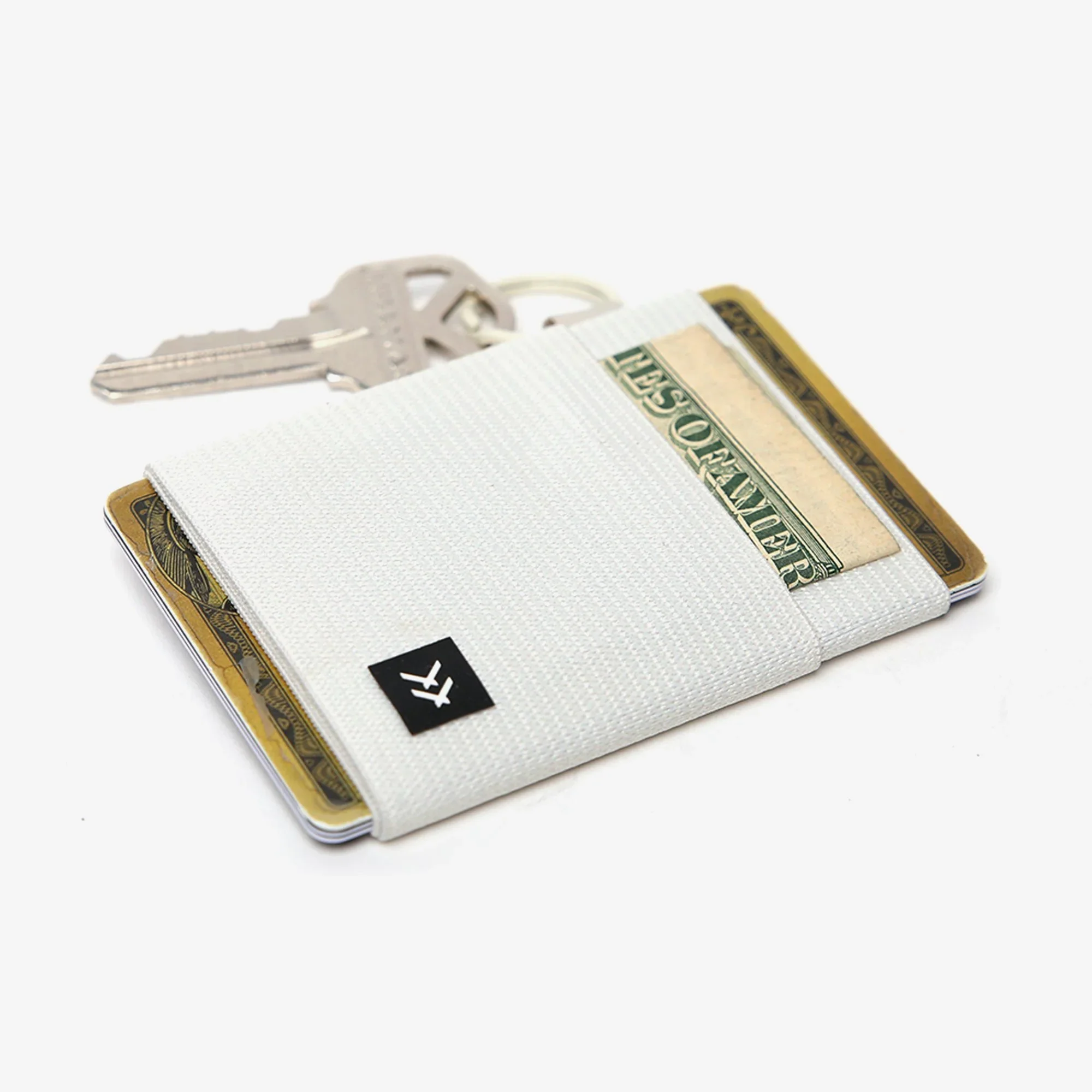 THREAD - Off White Elastic Wallet - Image 3