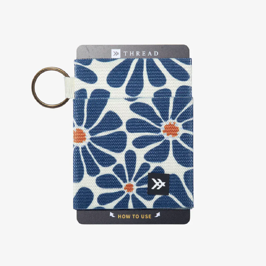 THREAD - Emmeline Navy Elastic Wallet