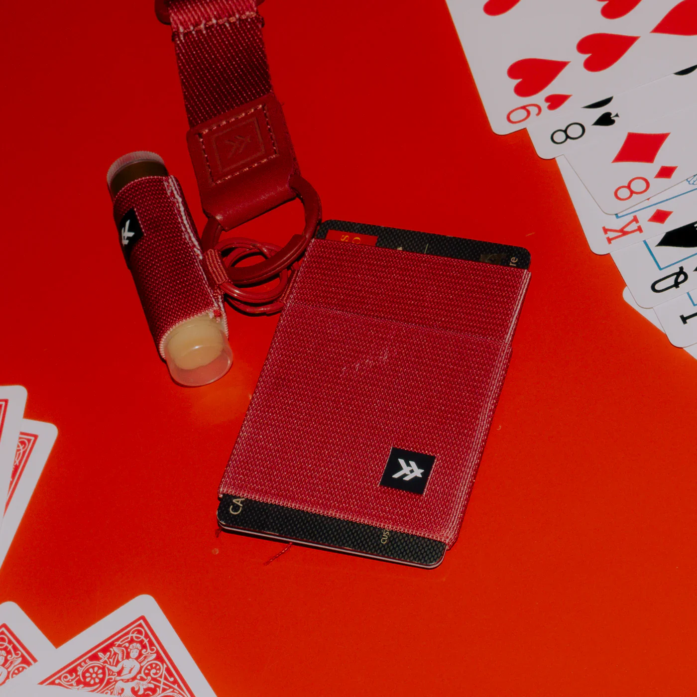 THREAD - Red Elastic Wallet - Image 3
