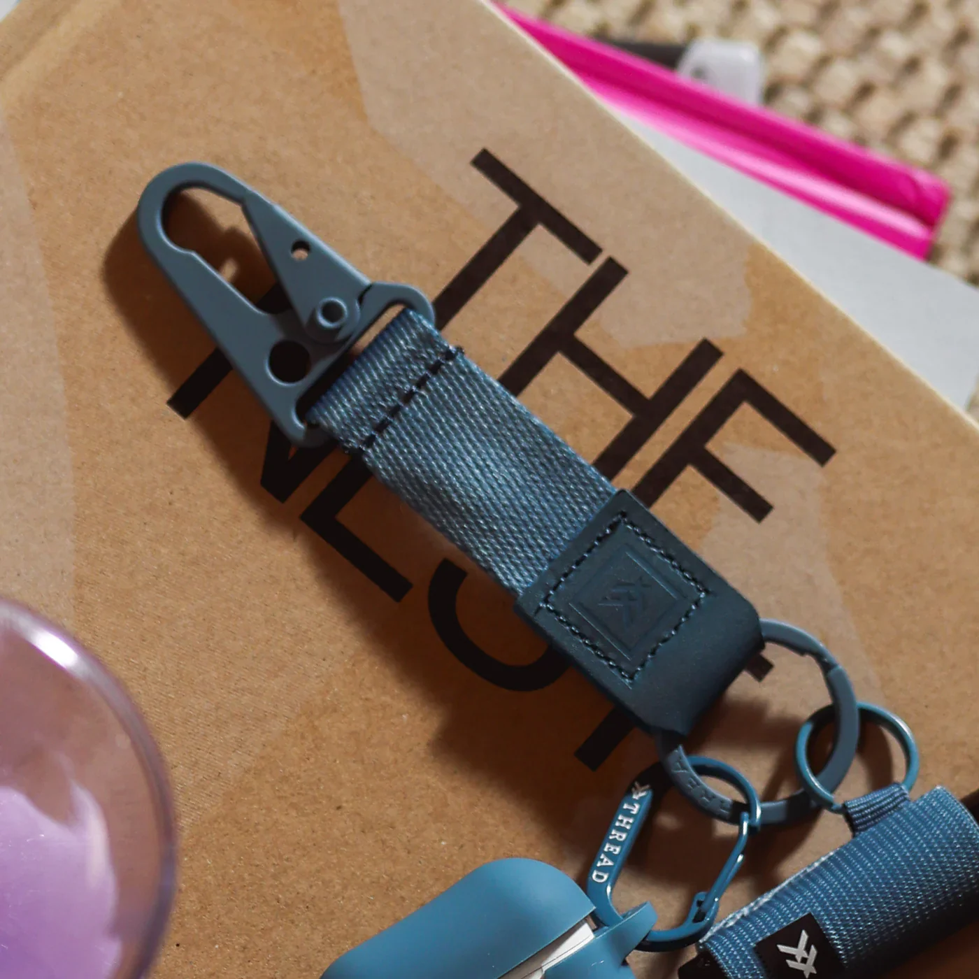 THREAD - Surf Blue Keychain Clip - Image 3
