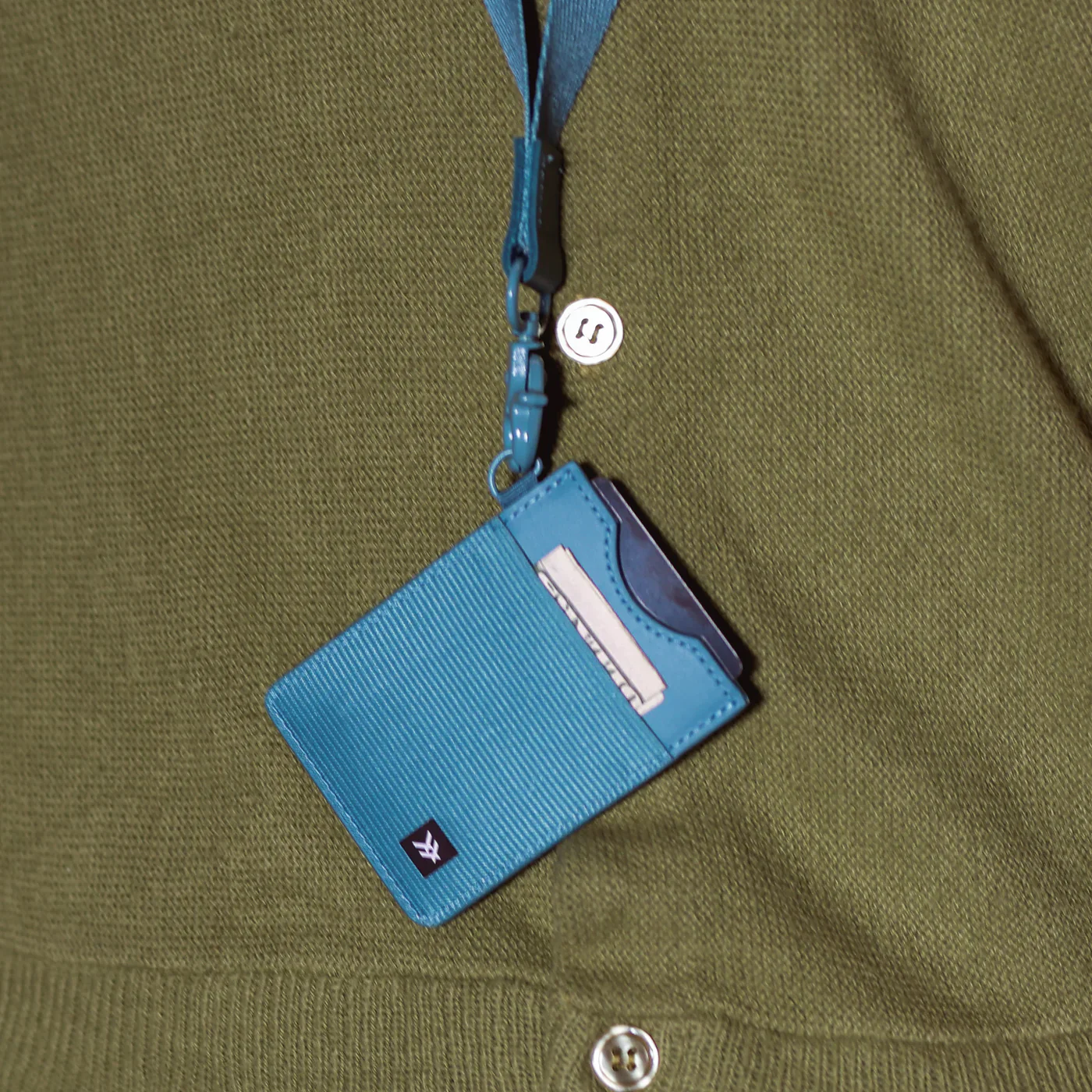 THREAD - Surf Blue Vertical Wallet - Image 5