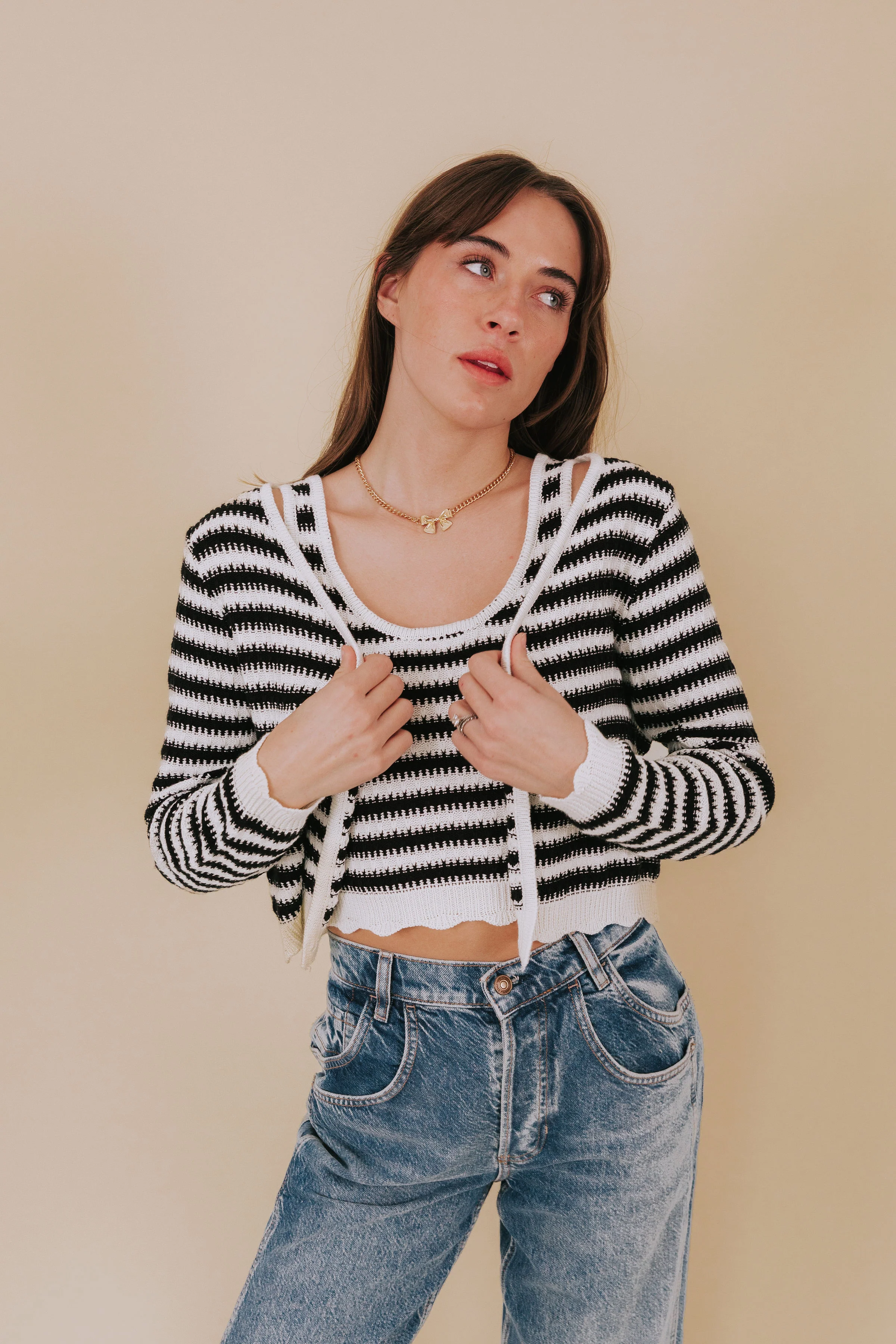 Want To Be Yours Cardigan Set - Image 2