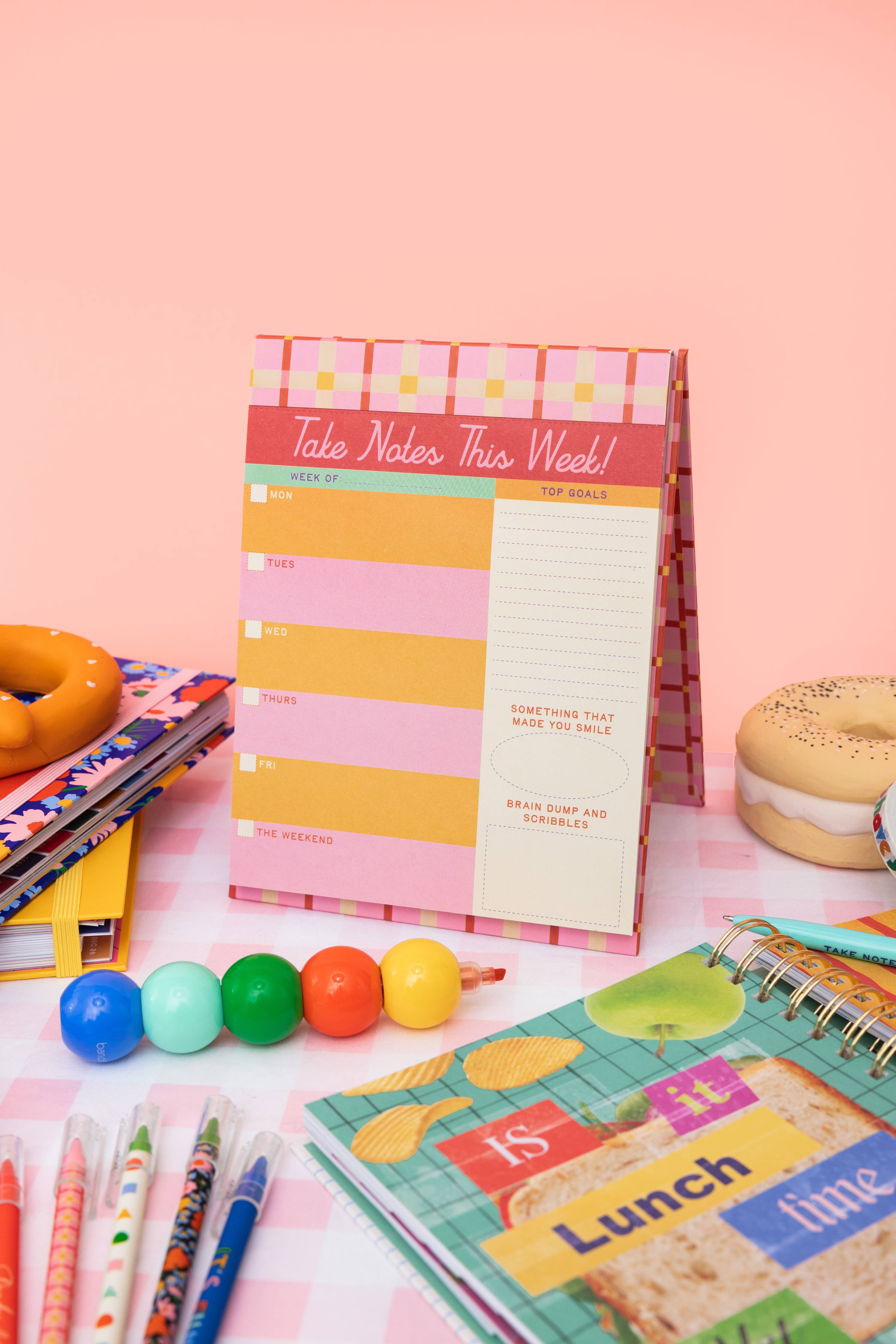 BANDO - Week to Week Desk Planner, Take Notes This Week - Image 2
