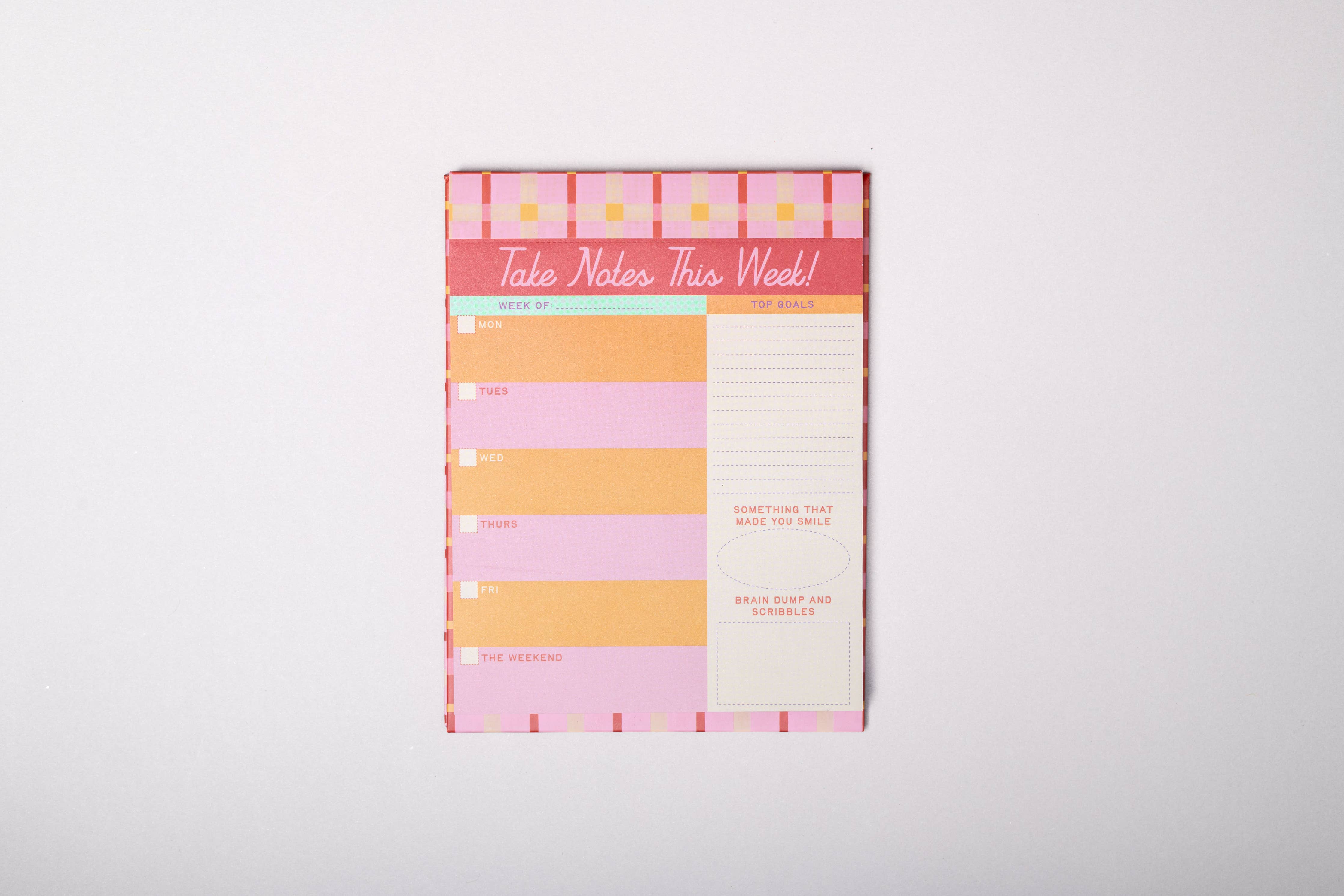 BANDO - Week to Week Desk Planner, Take Notes This Week - Image 3